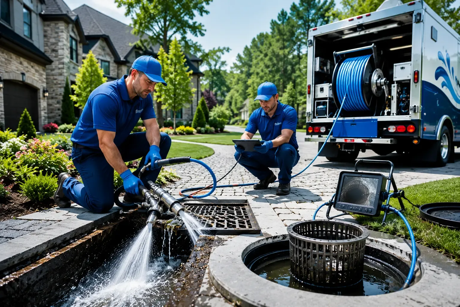 Local outdoor drain cleaning professionals in Wray, GA